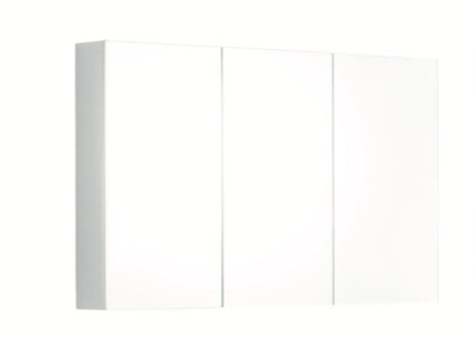 KDK 1200mm Mirror Cabinet 100% Waterproof Pvc Light Grey